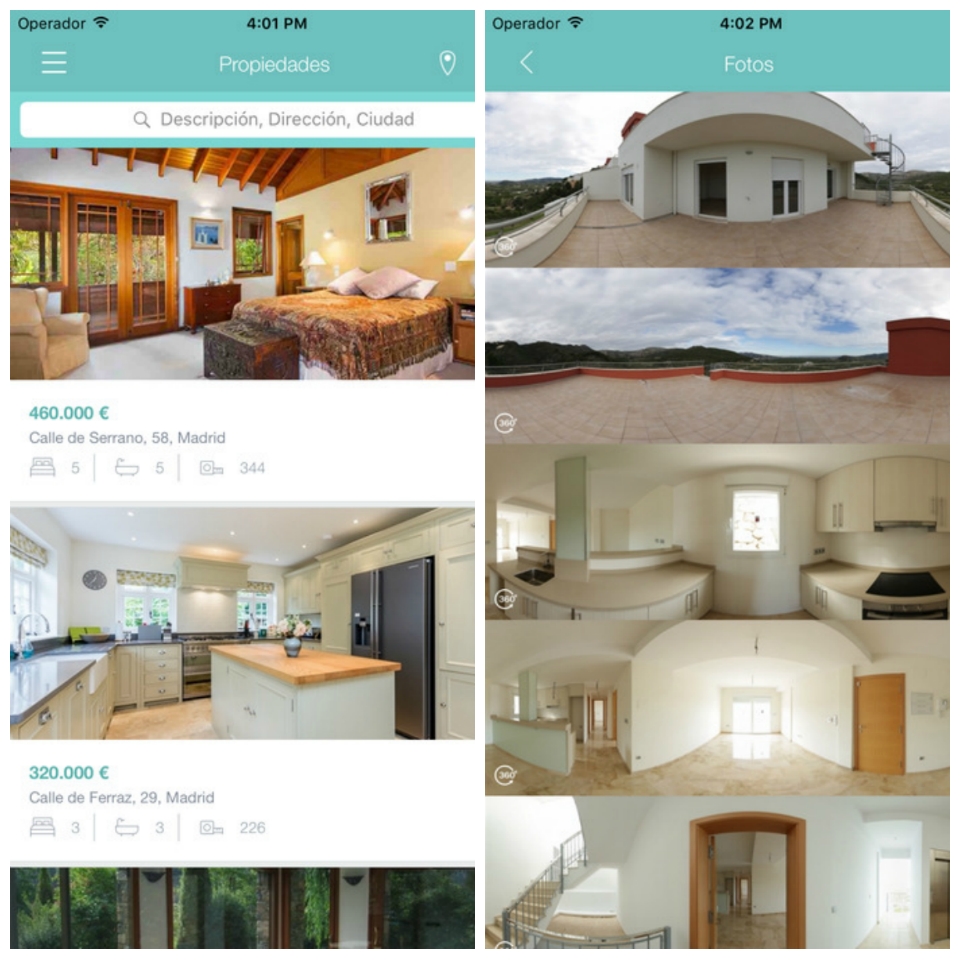 Apps para el profesional inmobiliario: EasyMeasure: Vitrio