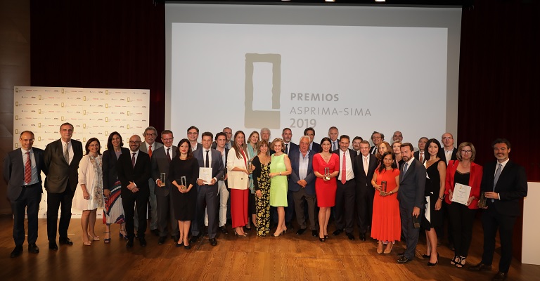 Sandra Daza e Ignacio de la Torre, mejores profesionales del año en los Premios ASPRIMA-SIMA 2019