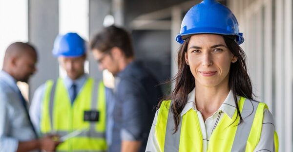 mujeres sector de la construcción