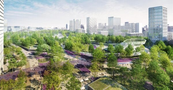 Los 'padres' de Madrid Río diseñarán el gran Parque que cubrirá las vías de la estación de Chamartín (Madrid)