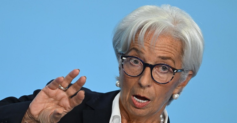 Lagarde descarta una pausa en las subidas de tipos del BCE