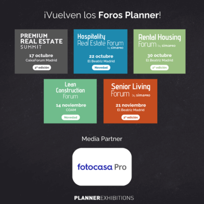 Los Foros Planner que no te puedes perder este otoño, en los que Fotocasa colabora como Industry Partner 